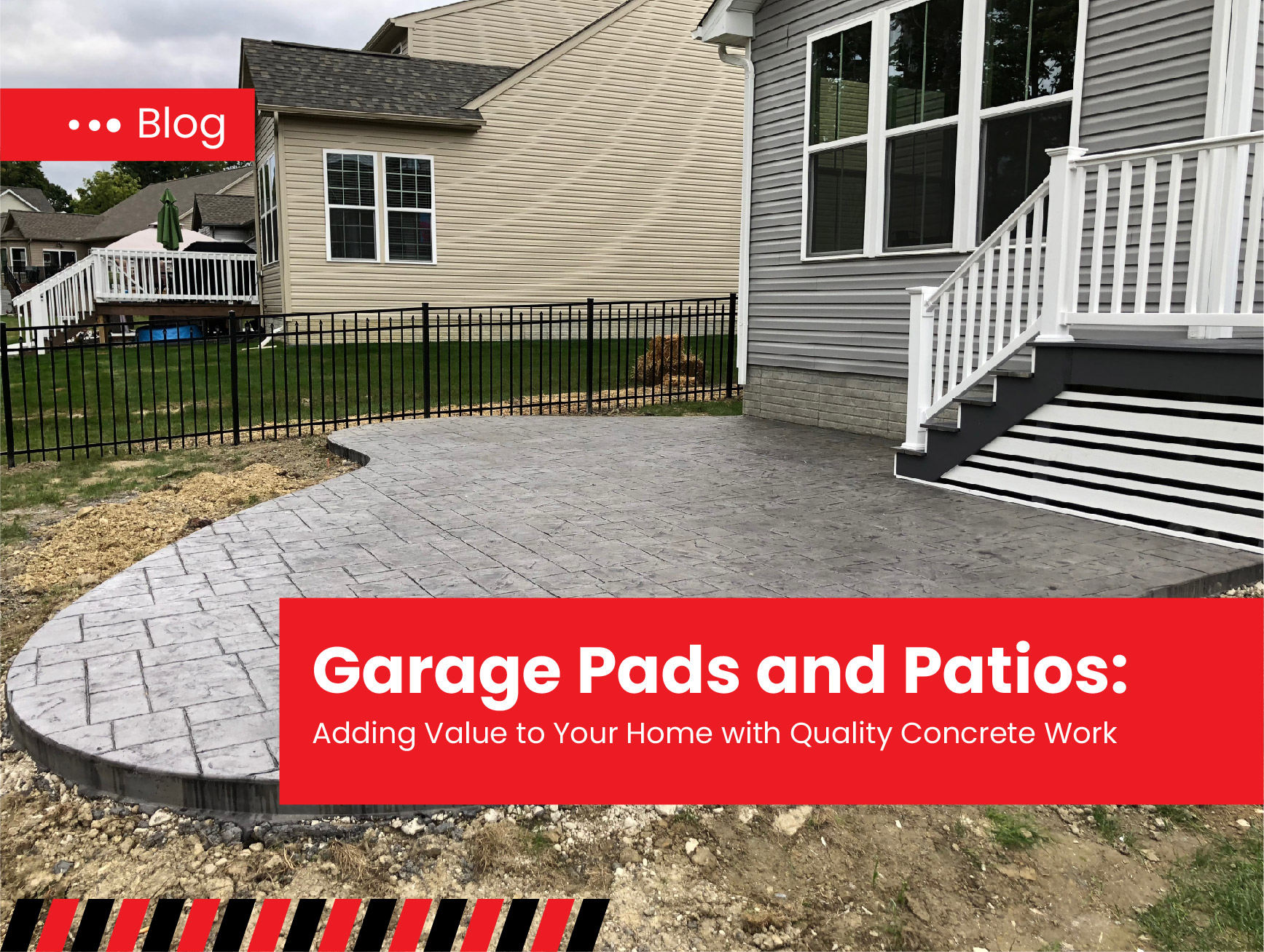 Garage Pads and Patios: Adding Value to Your Home with Quality Concrete Work